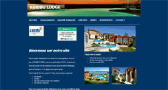 Desktop Screenshot of karibulodge.net