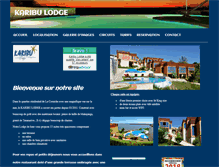 Tablet Screenshot of karibulodge.net